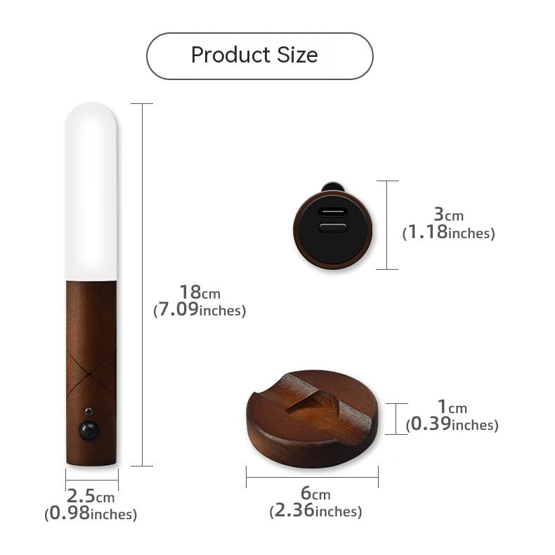 Wooden LED Wall Light