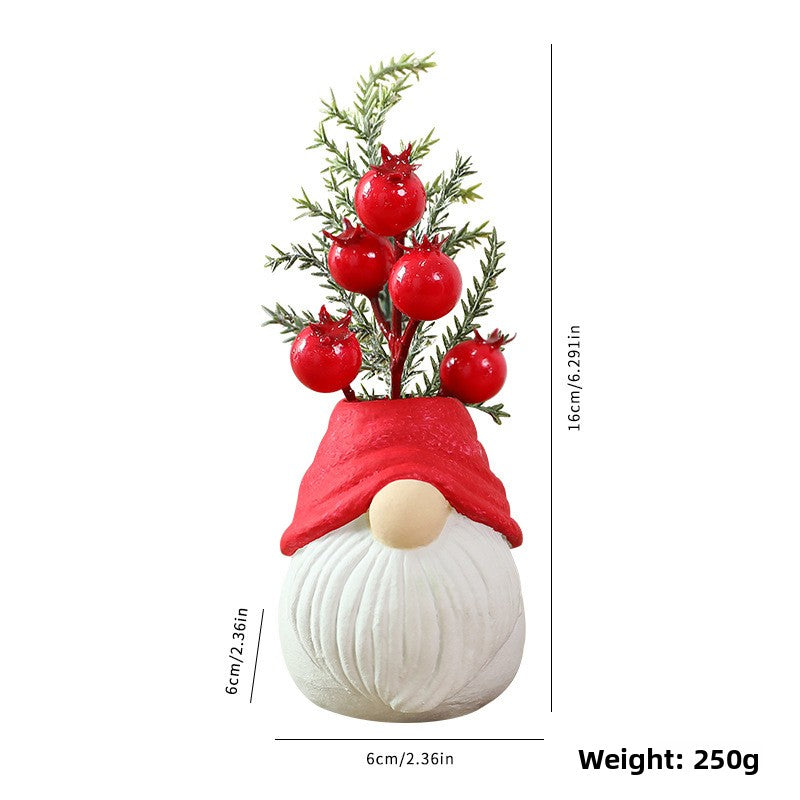 Resin Christmas Gnome Doll