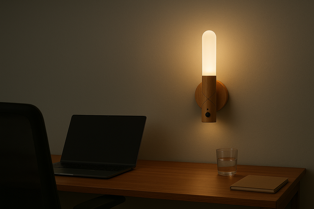 Wooden LED Wall Light