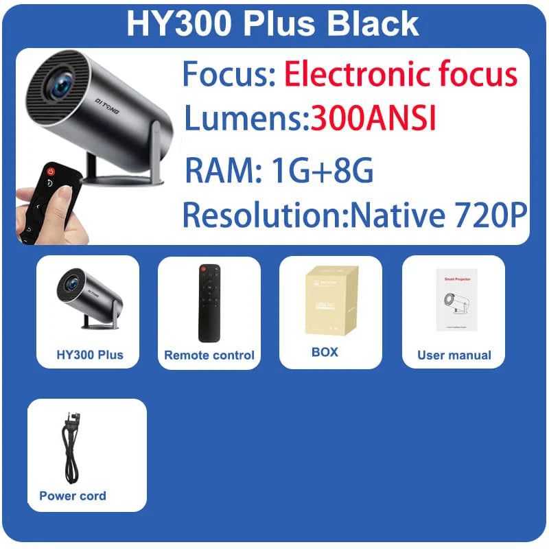 DITONG HY300 Plus Projector