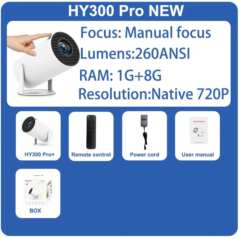 DITONG HY300 Plus Projector