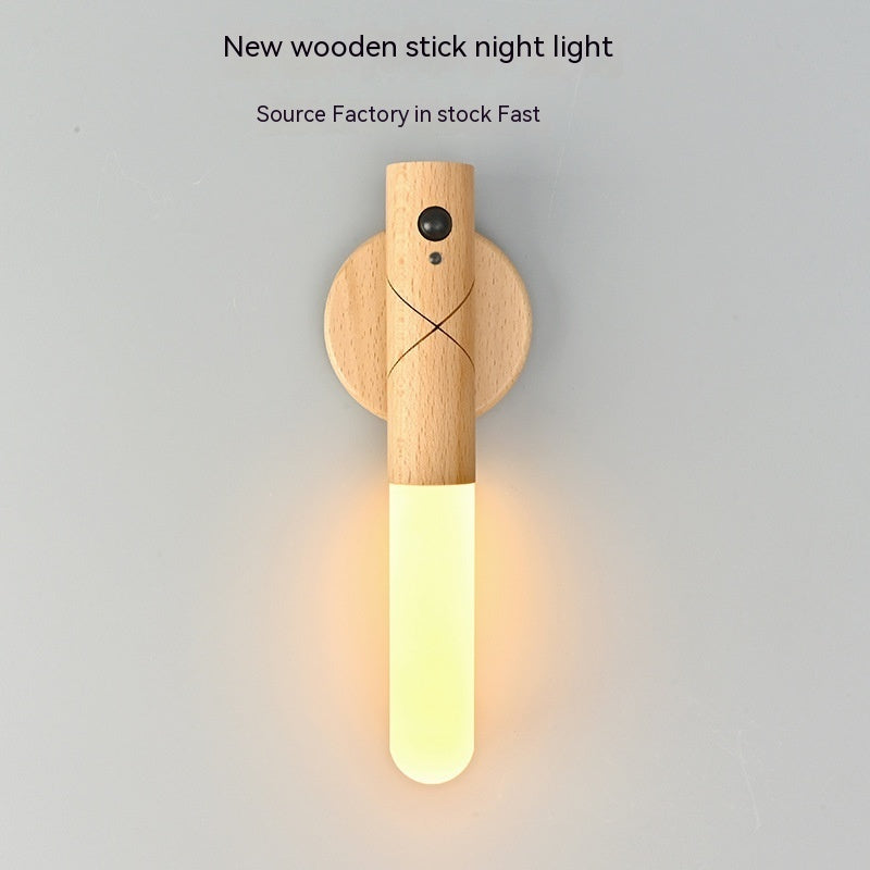 Wooden LED Wall Light